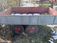 Remorca 5 tone,basculare 3 parti