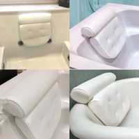 Дышащая подушка для ванной с присосками