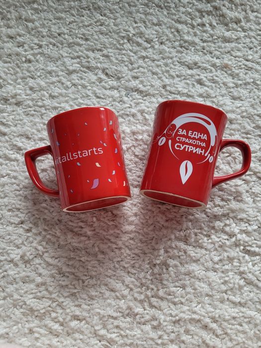 Чаши Nescafe нови