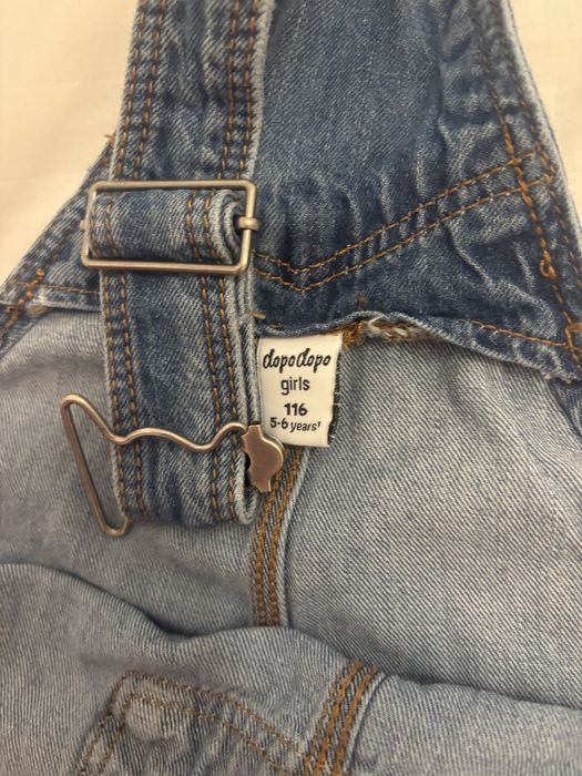 Salopeta blugi fete 5 ani