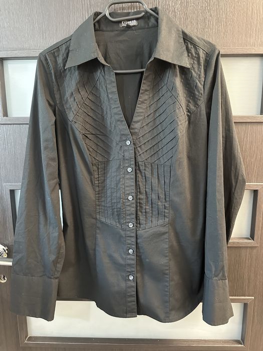 2x camasi negre cu maneca lunga