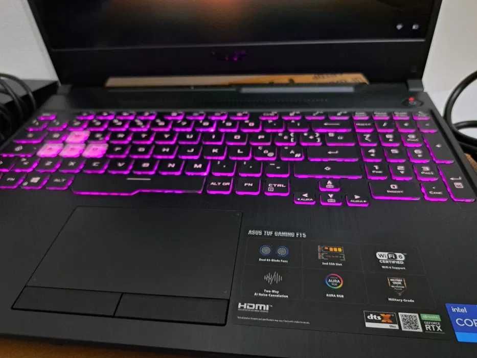 Laptop GAMING ASUS TUF F15 - RTX 3050, i5 11400H, factura si garantie