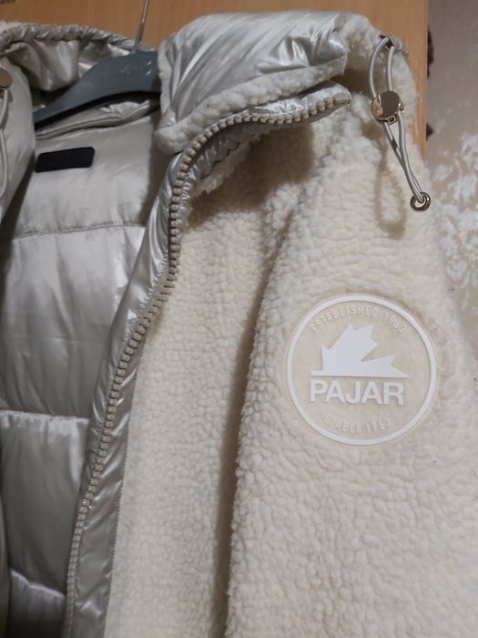 Зимно дълго яке с пух