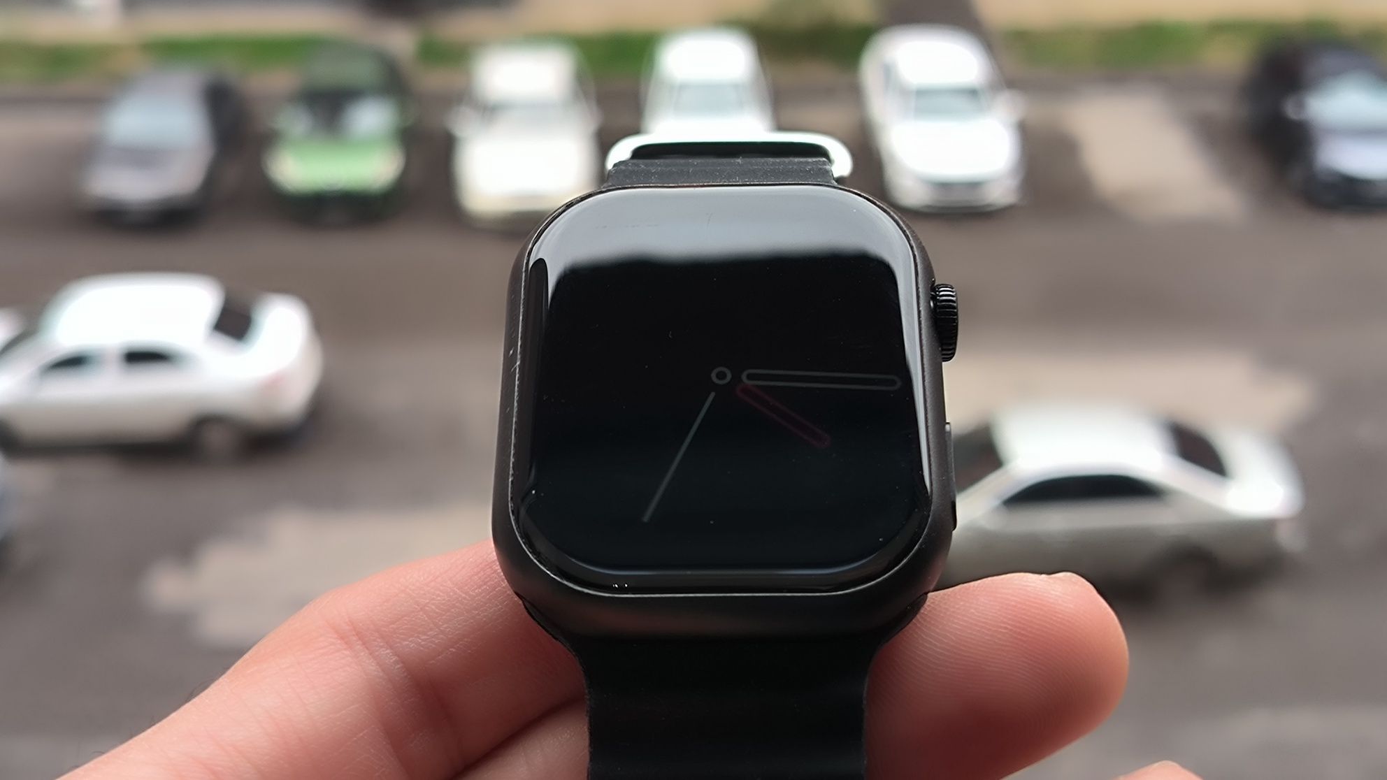 Apple watch, смарт часы.  цвет черный океан.