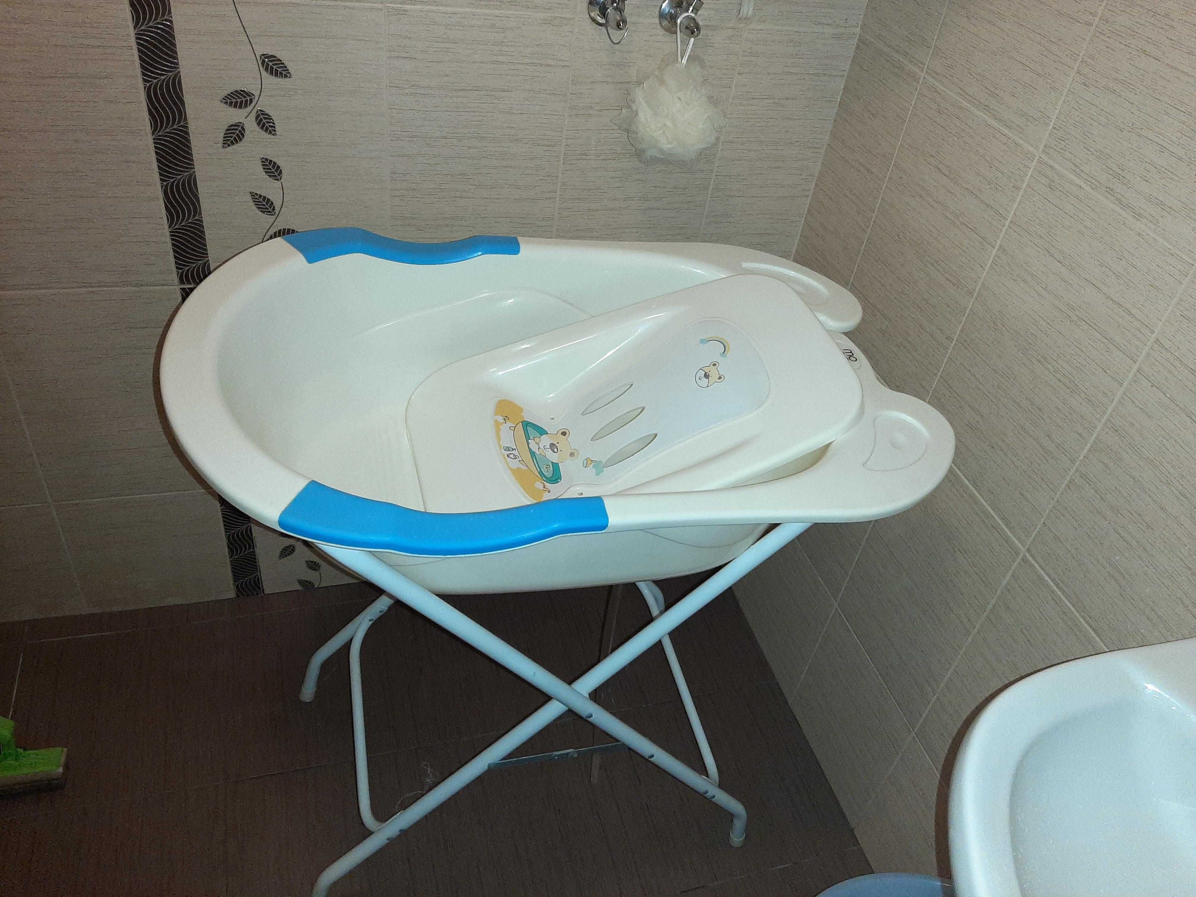 Детско корито за къпане - вана, със стойка Moni