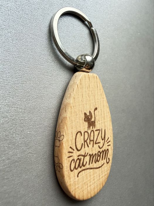 Дървени ключодържатели с детайлна лазерна гравюра