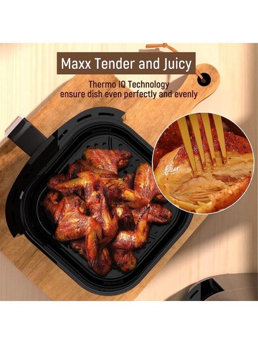 Airfryer (friteuza cu aer cald) 1200W, NOU, gatire fără ulei, 3,5l