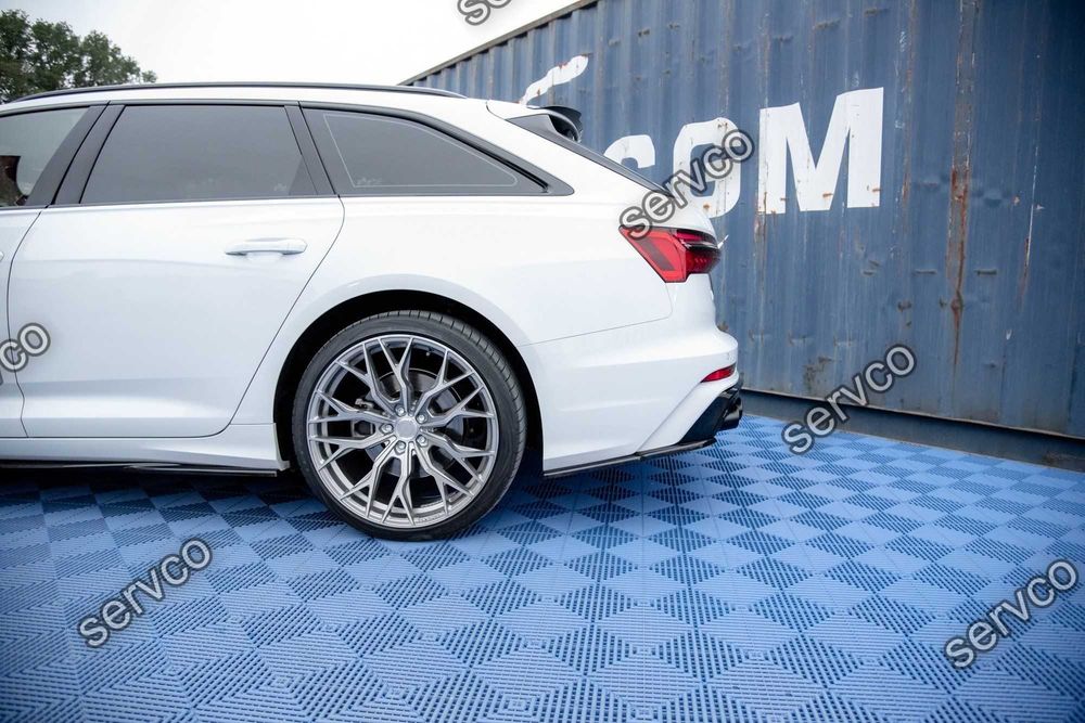 Prelungire bara spate Audi A6 C8 S-Line 2018- v5 - Maxton Design