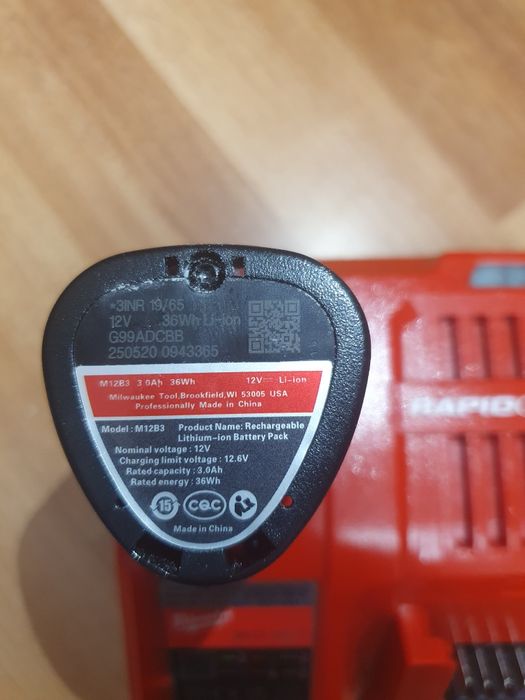 Baterie milwaukee 3.0 AH