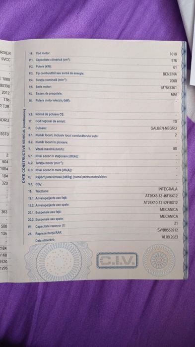 Vând ATV CANAM RENEGATE 1000 din 2012