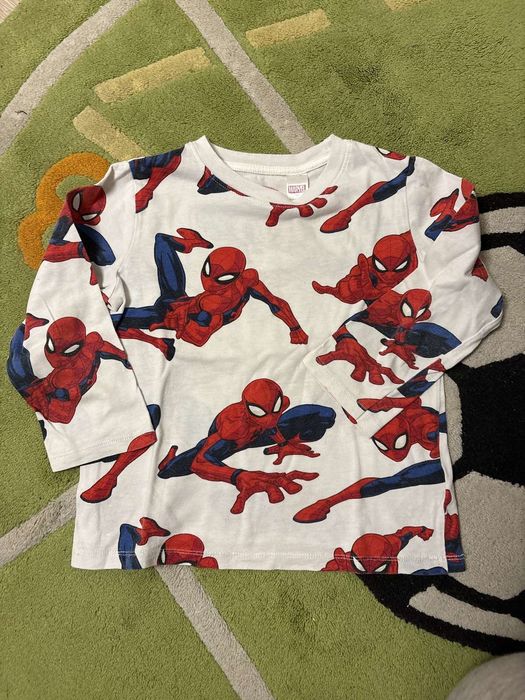 Дрехи Спайдърмен памук  H&M 104 см.