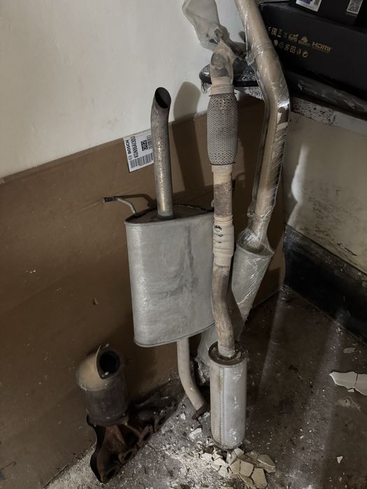 Продам выхлопную трассу для chevrolet gentra