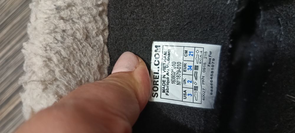 Детски ботуши, размер 34