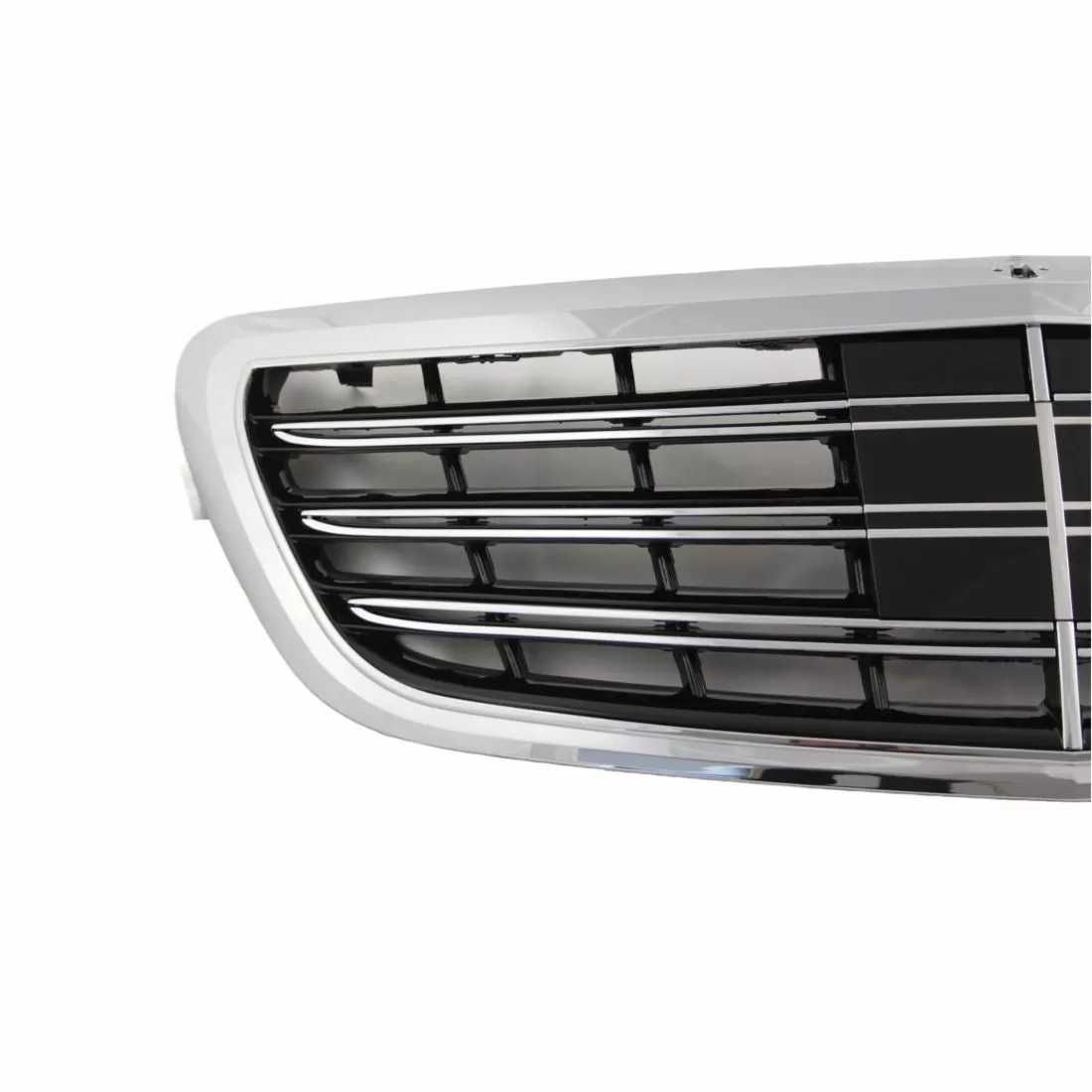 Решетка за Mercedes W222 S-Class (2013+) -AMG Silver/Black - На склад!