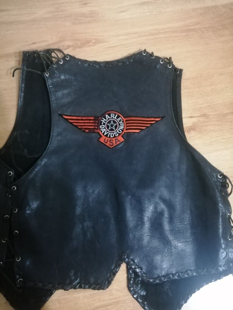 Vesta piele Harley Davidson