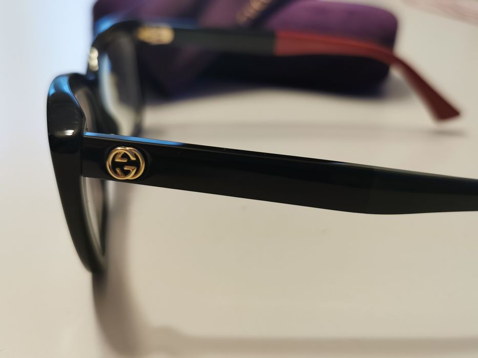 Rame ochelari GUCCI GG0165ON 003 (negru/rosu/verde) - CA NOI
