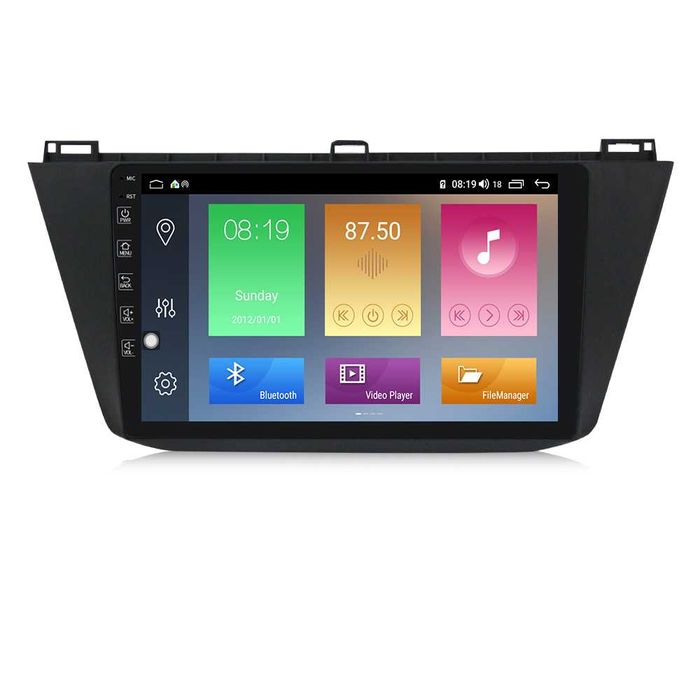 Navigatie Android 14 VW Tiguan 2017 +  YouTube CarPlay + CAMERA