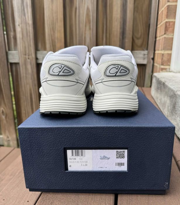 Sneakers Dior B30 White Reflective Low Adidasi Smart Casual