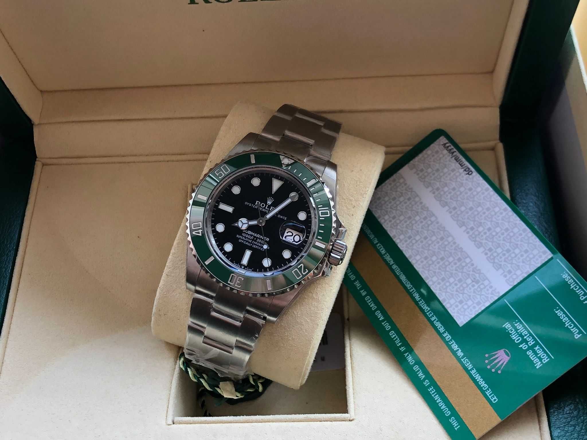 Rolex Submariner 41mm Kermit ref 126610LV