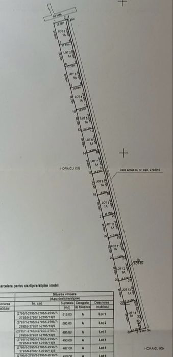 Exclusivitate! Teren 8160mp Valea Ursului, 650000e