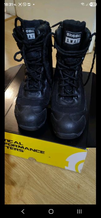 Кубинки Haix и Swat размер 37