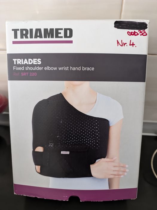 Orteza umar cot încheietura mâinii și mână fixă