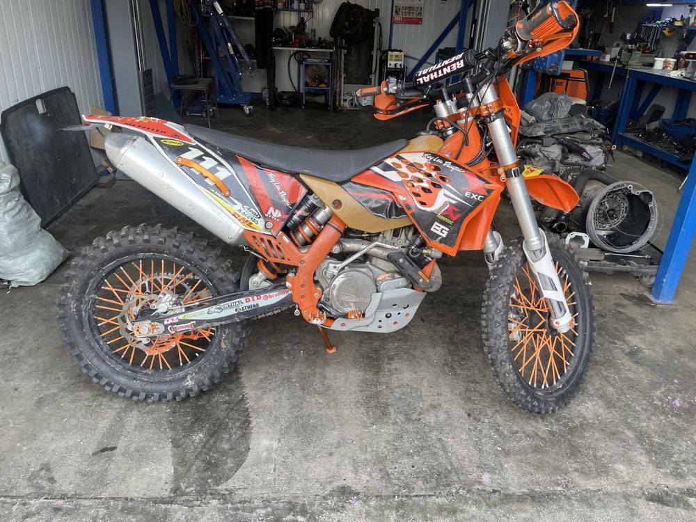 Ktm exc450  на рабюраторе