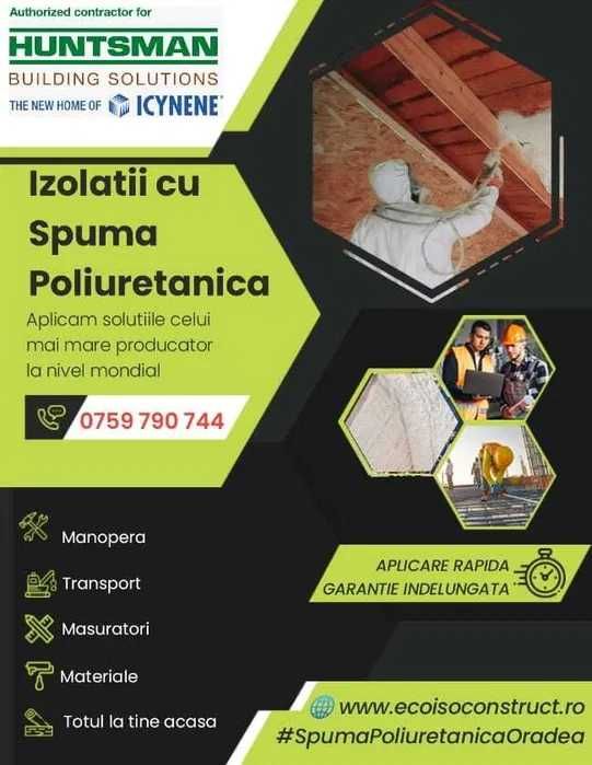 Izolatii cu spuma poliuretanica Arad