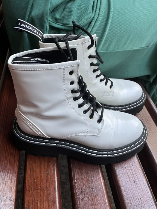 Bocanci originali de piele Karl Lagerfeld 38