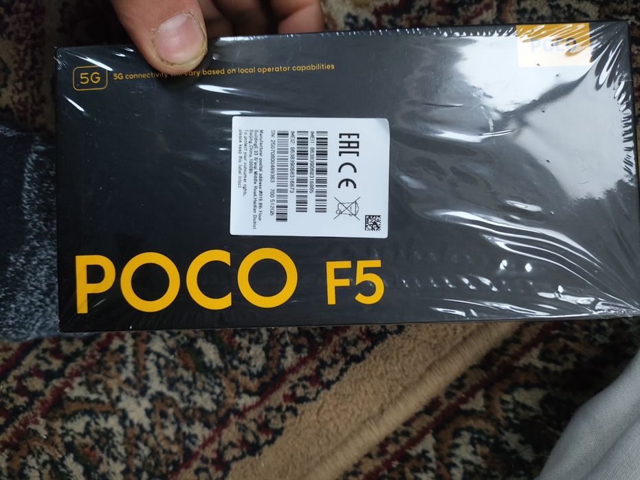 Poco f5 12v512гегабайт