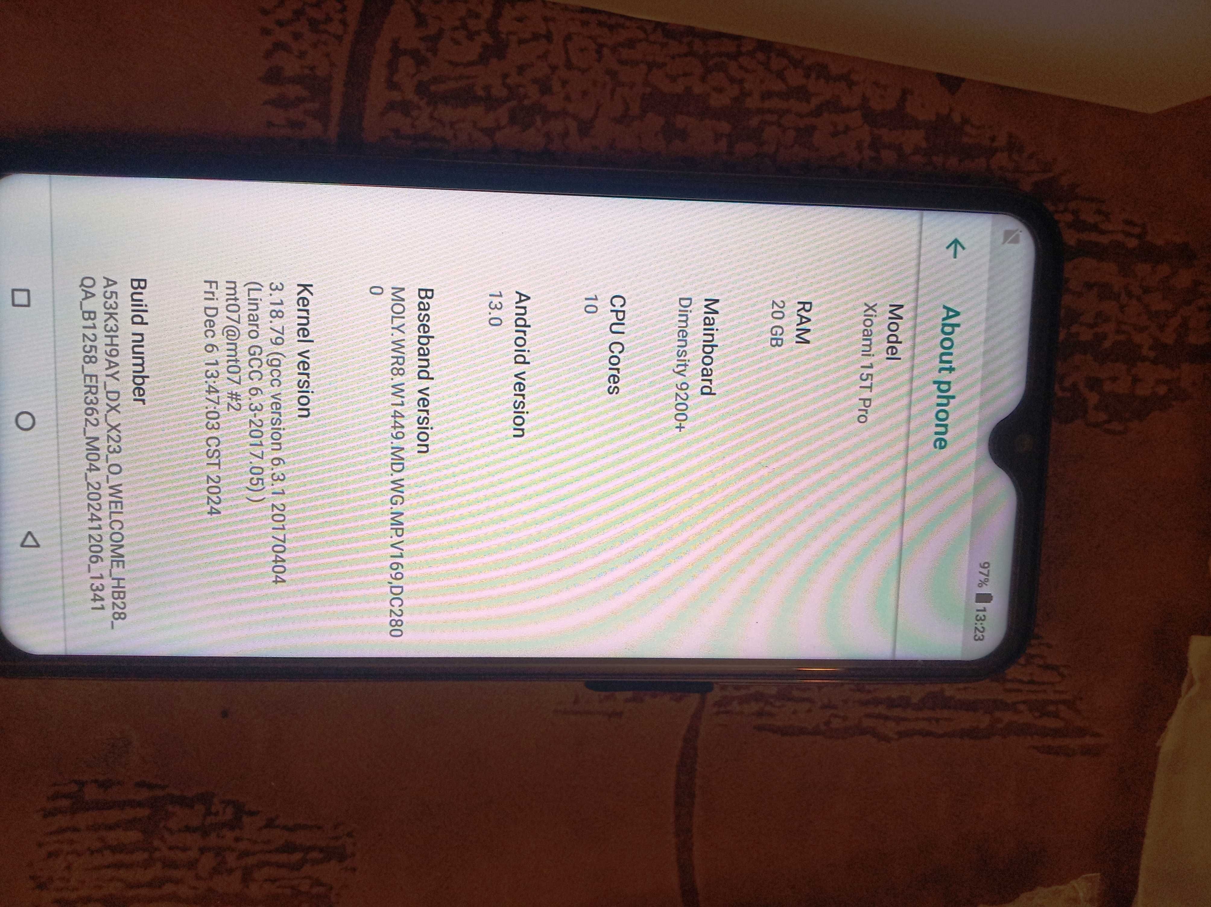 Smart-fon Global Version Xioami 15T Pro/ 20GB- RAM/ 2-TB Memory/5G