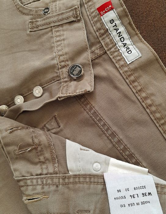 Blugi bărbătești LEVI'S, bej ,standard