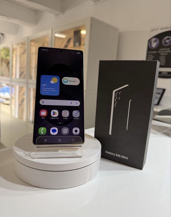 Samsung S25 ultra CA NOU (100%) 512 gb ! GARANTIE + cadou