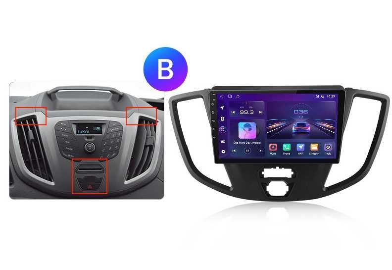 Ford Transit 2013-2021 Мултимедия Навигация Android