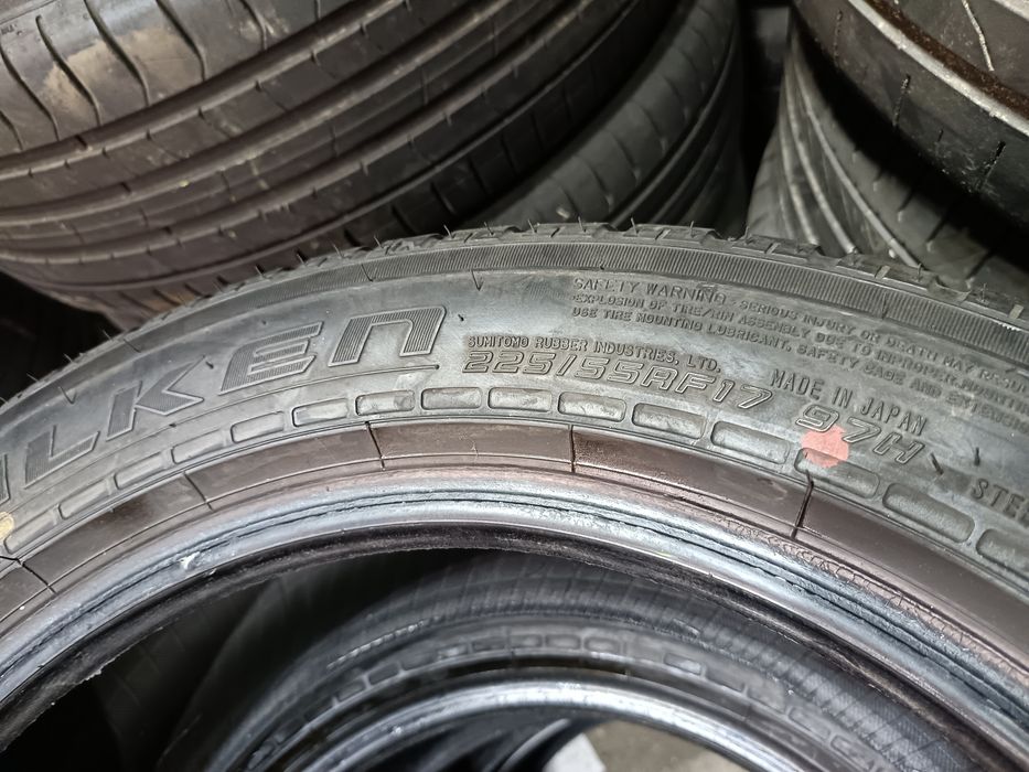 Anvelope MS iarna 225 55 17 falken runflat 2019 6.3-6.6mm