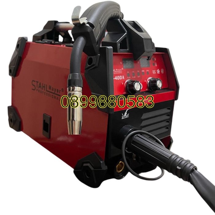 Комбинирано инверторено телоподаващо  и електрожен STAHLMAYER RED-400A