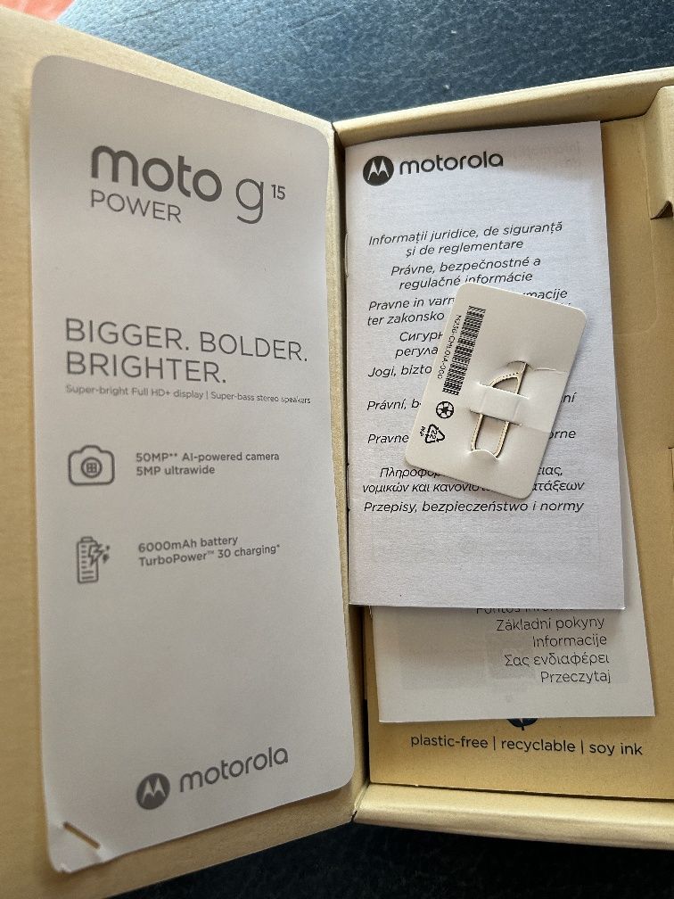 Motorola g15 power 256gb