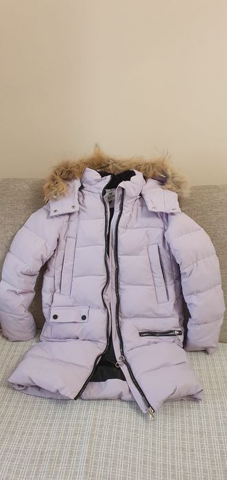 Куртка зимняя на девочку размер 146