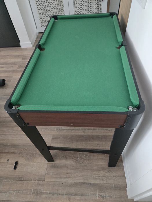 Masa de biliard, 101 x 55 x 72 cm, 16 bile incluse