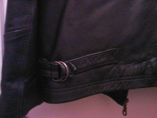 Geaca piele neagra barbati matlasata Ciro Citterio Anglia vezi Publi