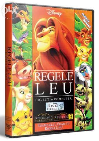 Regele Leu 1, 2, 3 ( Lion King 1. 2, 3 ) DVD aminatii limba romana