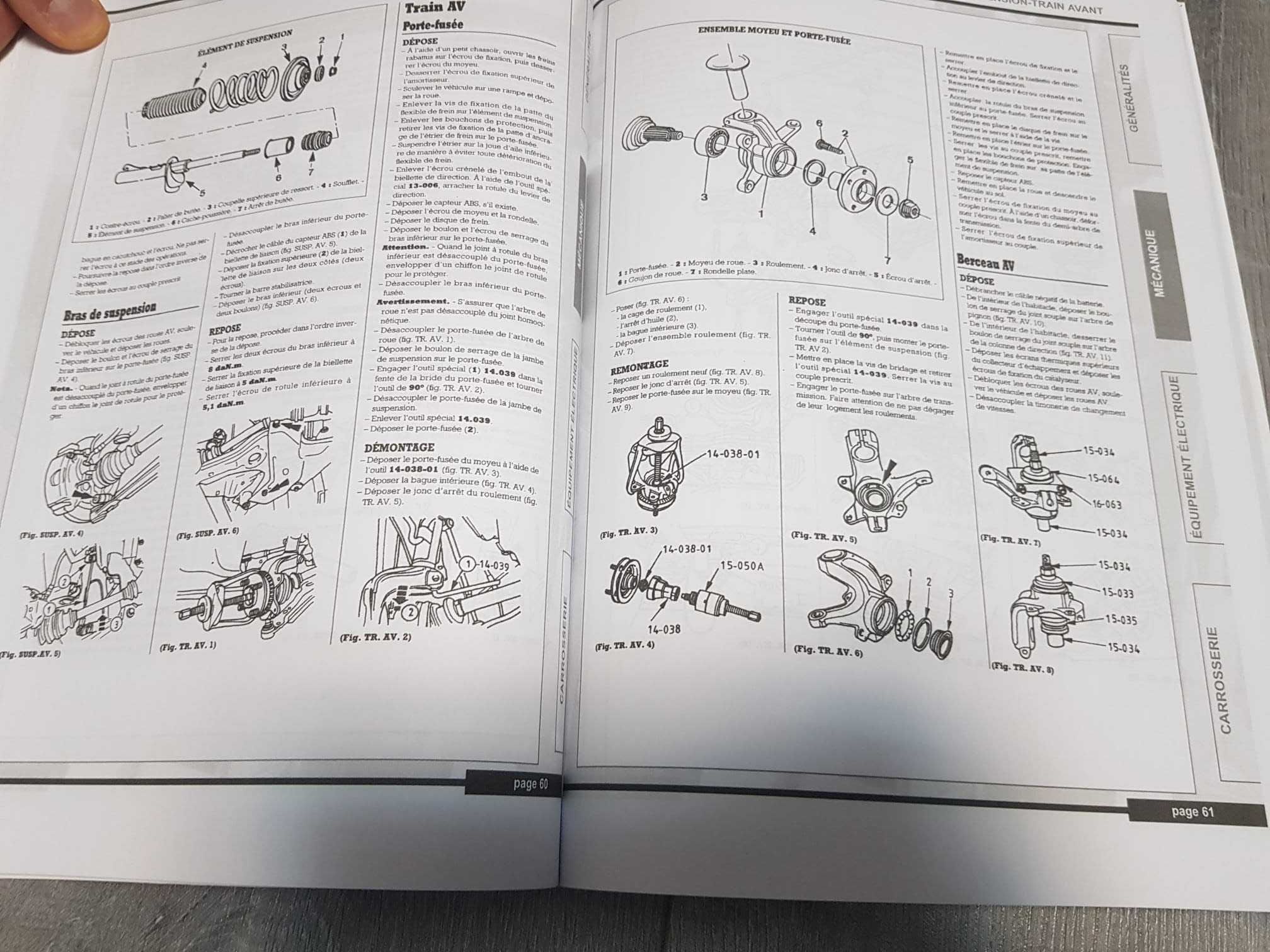 Manual reparatii Ford Fiesta (Dupa 1996) in limba franceza