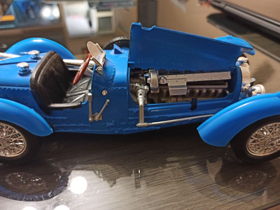 Колекционерска количка bugatti 1/ 18 ретро