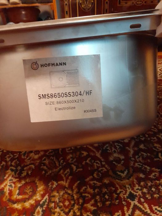 Мойка и смеситель хоффман