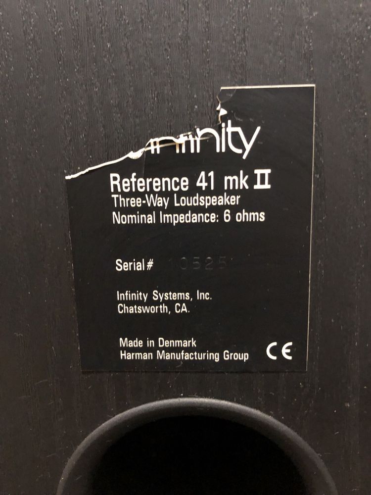 Infinity Reference 41mk2