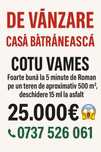 De vanzare casa batraneasca, suprafata Teren 500 mp, 25.000 euro