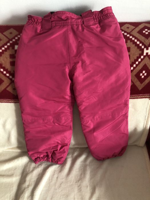 Pantaloni fetițe roz iarna 6 ani +