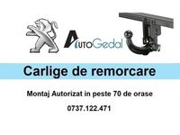 Carlig remorcare Peugeot Partner - Omologat RAR si EU - 5 ani Garantie