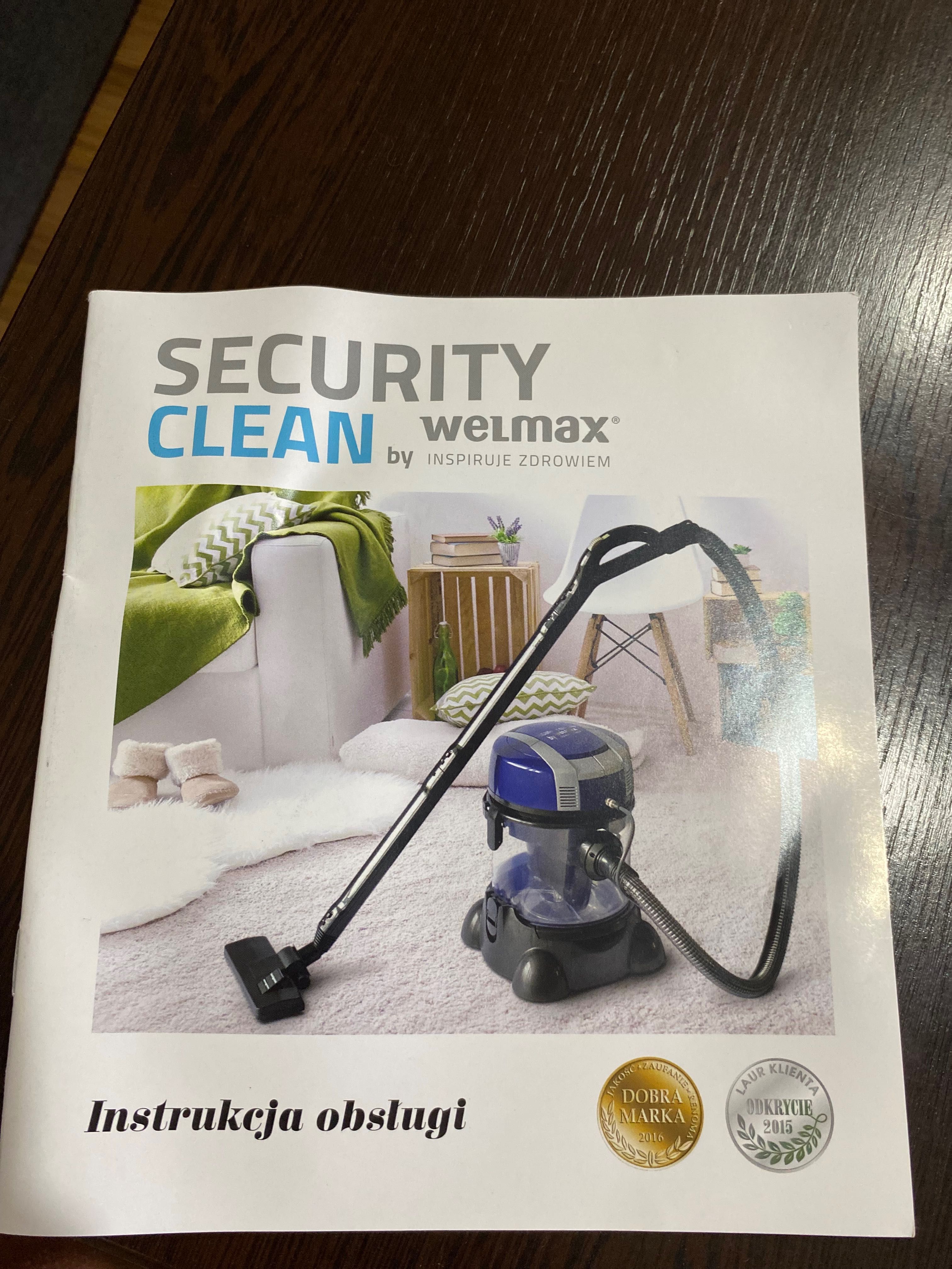 Прахосмукачка SECURITY CLEAN за сухо и мокро почистване Welmax
