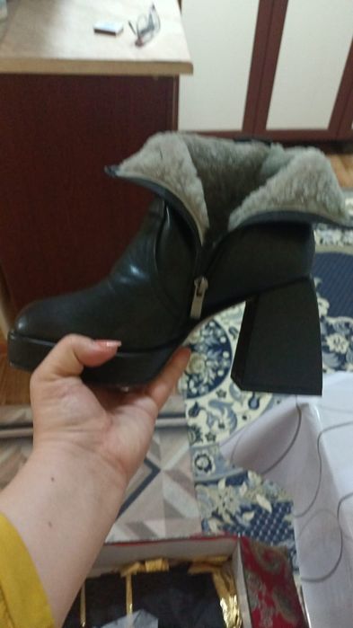 Шуба натуралка етік қыстық новый